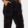 High Waist Baggy Pants by Khanluxe