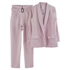 Women's solid color suit by maamgic