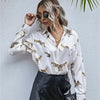 Tiger Print Long Shirt by Khanluxe