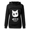 Cat Pocket Hoodie by Khanluxe