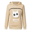 Cat Pocket Hoodie by Khanluxe