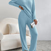 Women's Top & Casual Straight Pants Set – Effortless Chic by Khanluxe