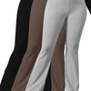 Women's Ribbed High Waist Pants – Flattering Stretch Trousers by Khanluxe