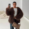 Coat Faux Fur Jacket by maamgic
