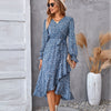 Floral Long Sleeve Dress by Khanluxe