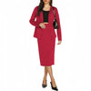 Mid-length Dress Fashion Casual Wear Long-sleeved Cardigan With Suit by maamgic