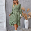 Floral Long Sleeve Dress by Khanluxe