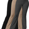 Women's Ribbed High Waist Pants – Flattering Stretch Trousers by Khanluxe