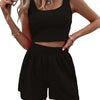 Sweet Knit Vest & Shorts by Khanluxe