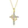 Women's Fashion Crown Cross Necklace by maamgic