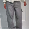 Ins Shiny Straight Jeans by Khanluxe