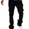 Flared Stretch Jeans by Khanluxe