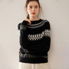Jacquard Cashmere Sweater by Khanluxe