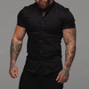 Men’s Muscle Fit Shirt by maamgic
