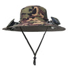 Outdoor Solar Fan Sun Hat by Khanluxe