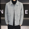 East Season Casual Handsome Quality Polo Collar Jacket by maamgic