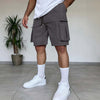 Multi-Pocket Work Shorts by maamgic