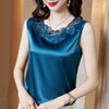 Lace V-neck Sling Vest Women by maamgic