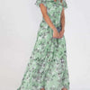 Floral Short Sleeve Dress by Khanluxe