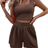 Sweet Knit Vest & Shorts by Khanluxe