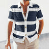Luxury Knit Polo Shirt by Khanluxe