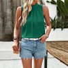 Sleeveless Summer Blouse by Khanluxe
