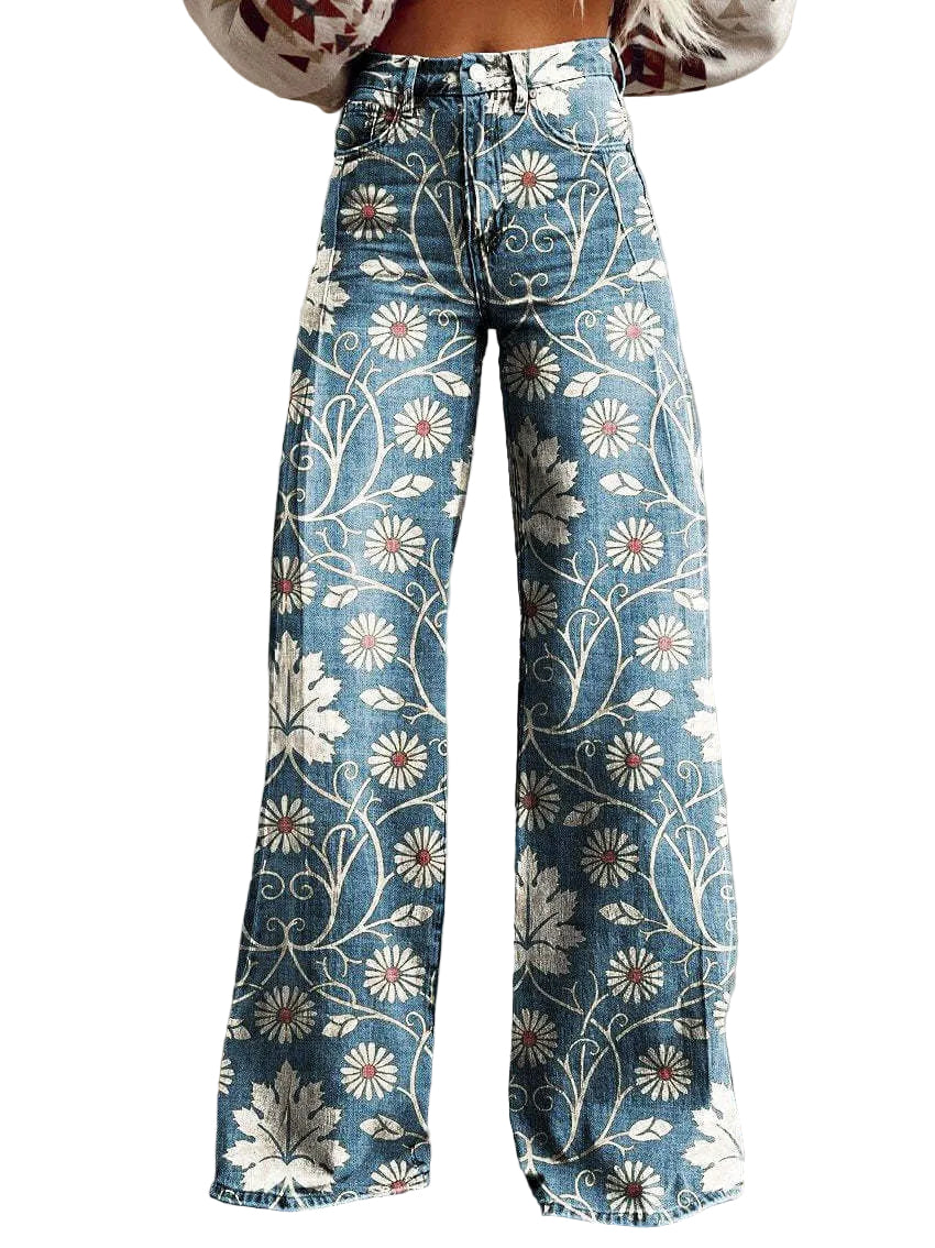 Wide Leg High Waist Pants