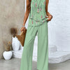 Sleeveless Double-Layer Vest