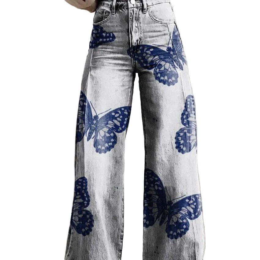 Wide Leg High Waist Pants