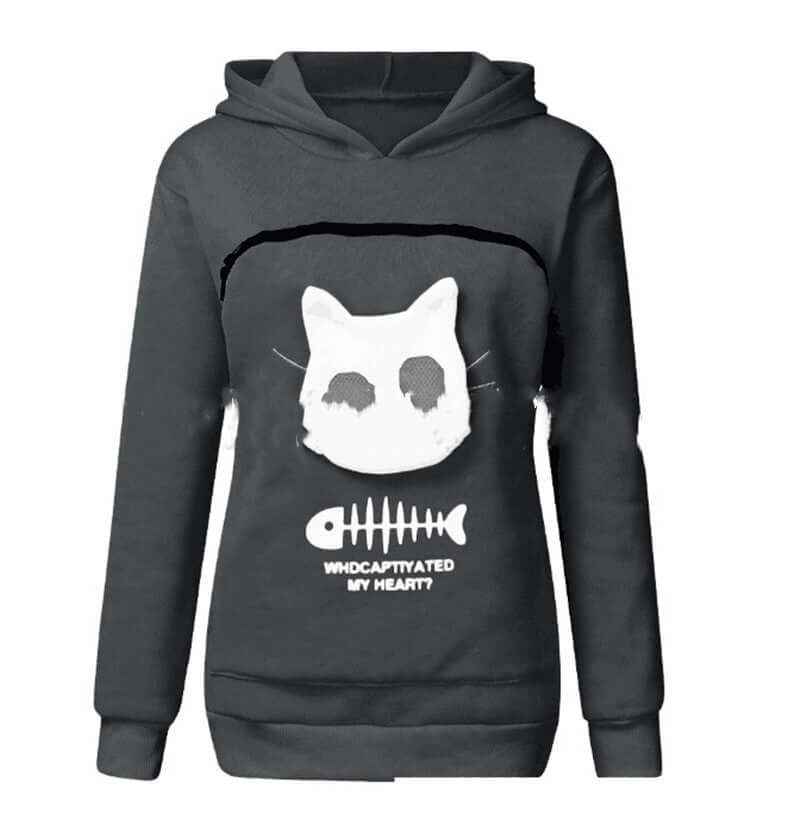 Cat Pocket Hoodie