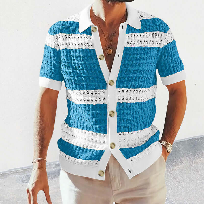 Luxury Knit Polo Shirt