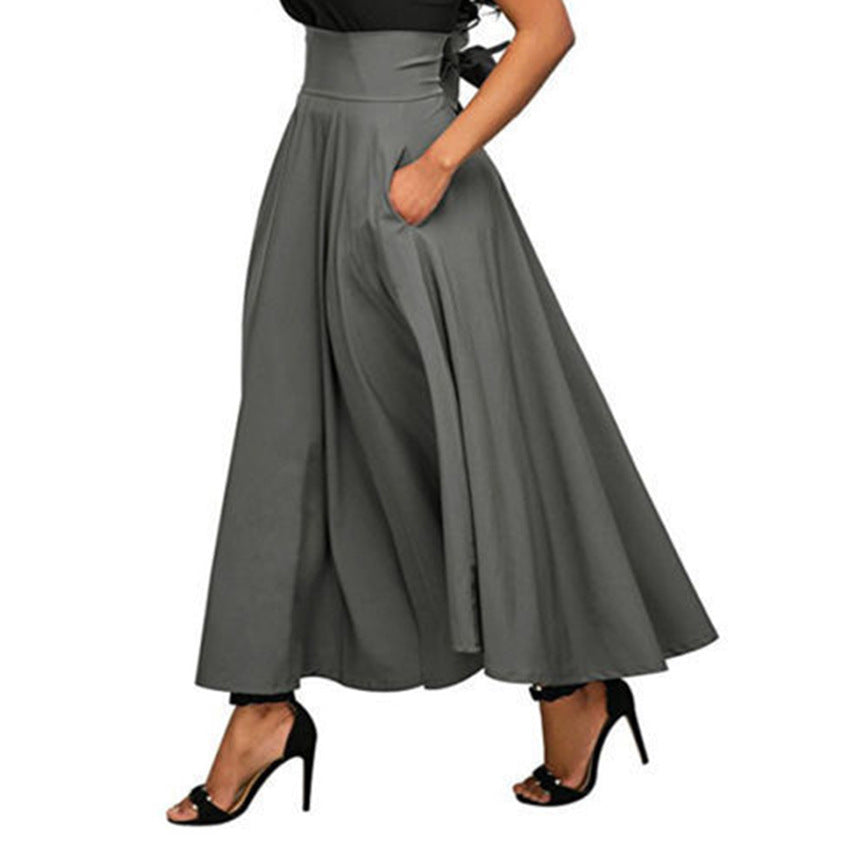 Women's Versatile Long Skirt – Elegant & Timeless Style