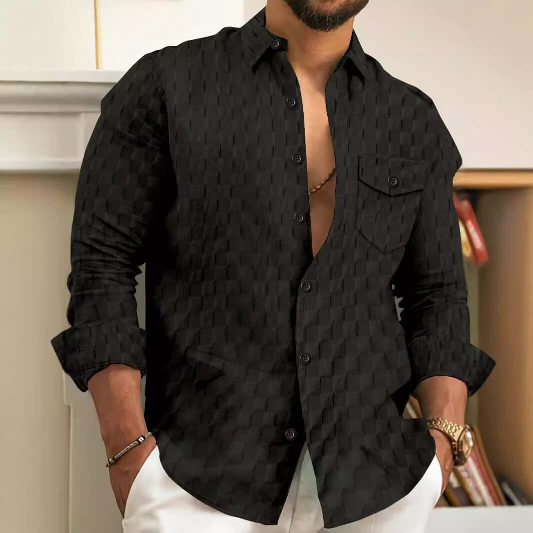 <p>Thoughtfully composed with an editorial sensibility, this piece embodies understated luxury through texture, movement, and presence. It transitions seamlessly through the day with confidence and quiet sophistication.</p>