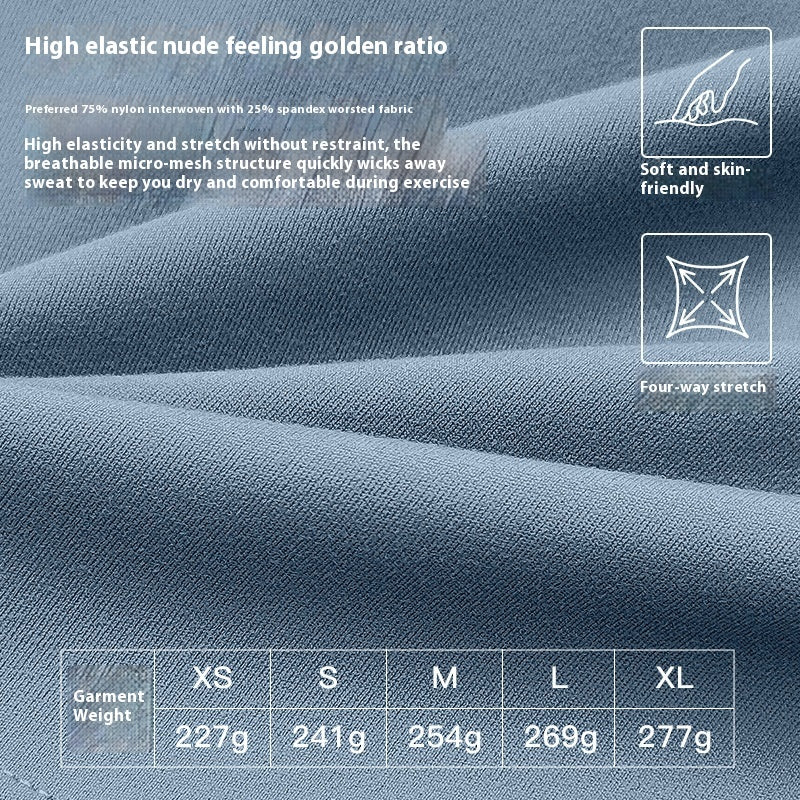 Yoga Thin High Waist Straight Pants