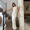 One-Shoulder Ribbon Dress