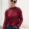 Women's knitted sweater