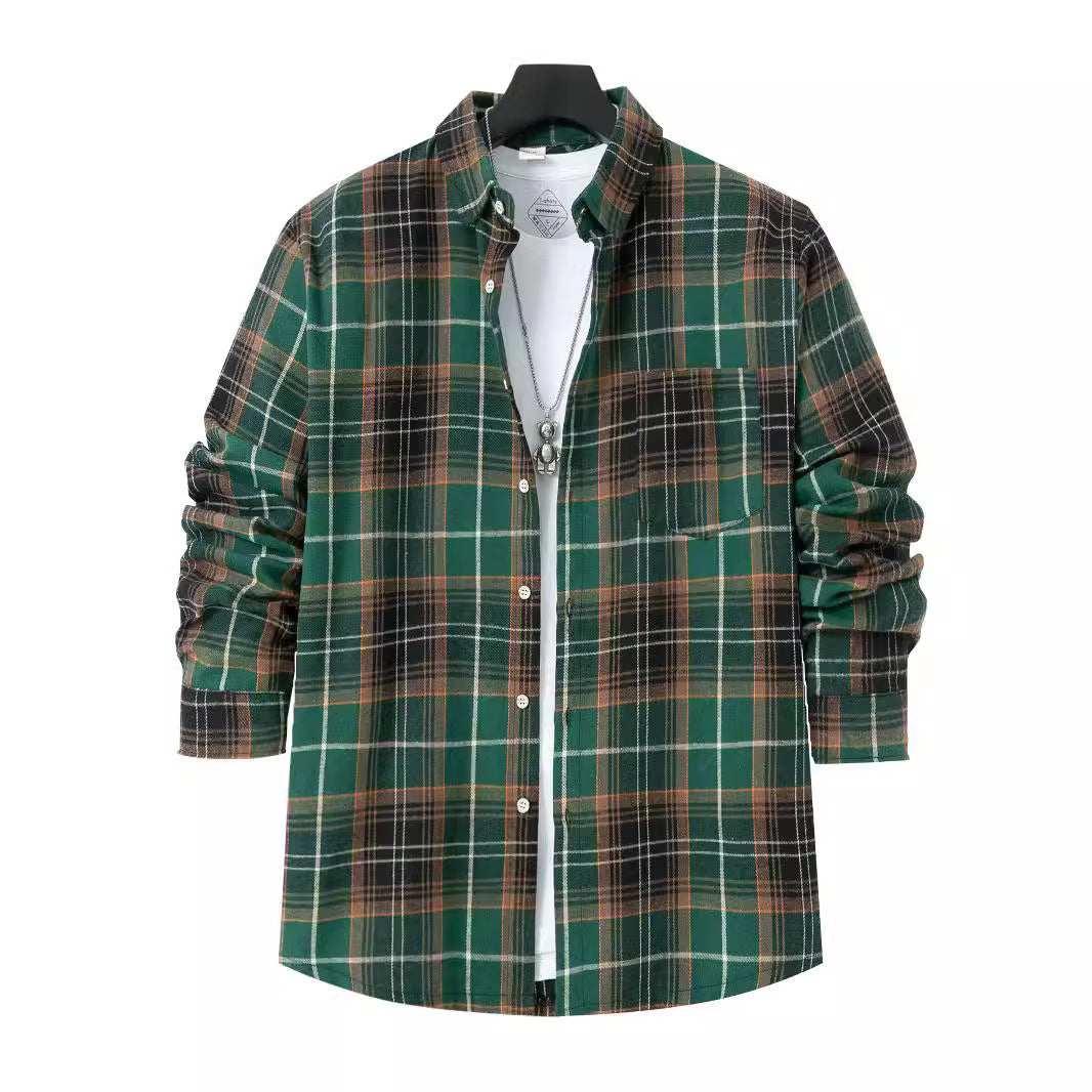 Young Men's Casual Shirt – Fresh & Relaxed Everyday Style