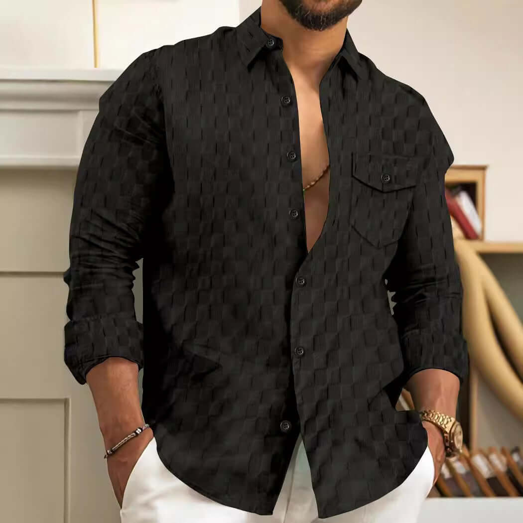 <p>Thoughtfully composed with an editorial sensibility, this piece embodies understated luxury through texture, movement, and presence. It transitions seamlessly through the day with confidence and quiet sophistication.</p>