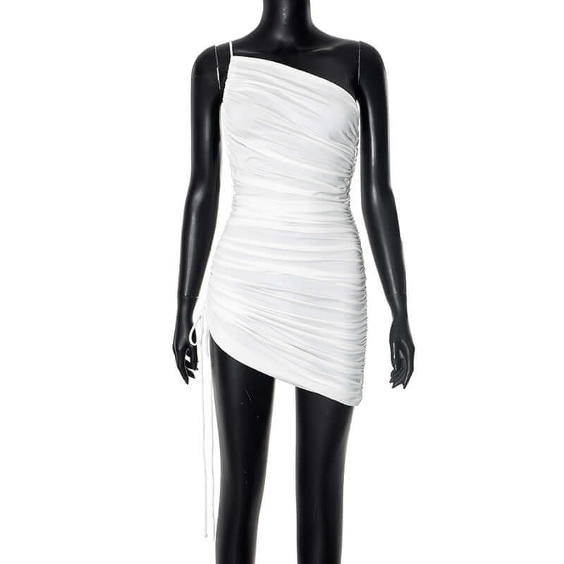 <p>Cut with fluid elegance, this silhouette glides through the evening with quiet confidence and an unmistakable sense of allure. Every movement reveals a refined presence that lingers long after the moment has passed.</p>