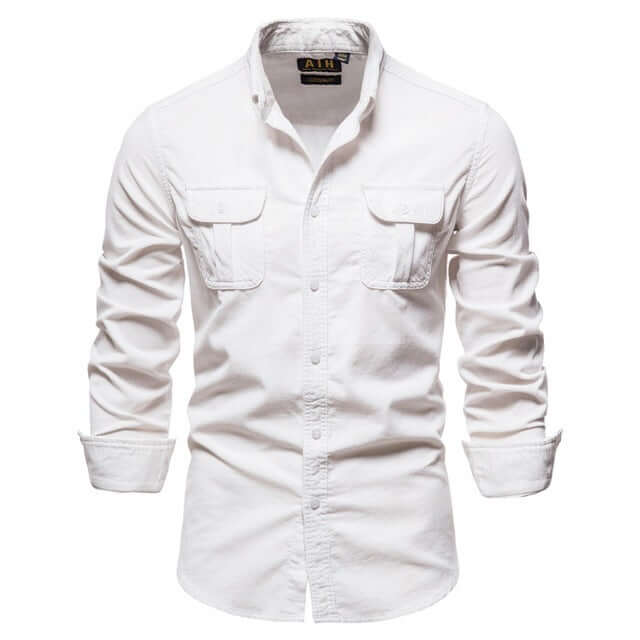 Men’s Blue Long Sleeve Shirt