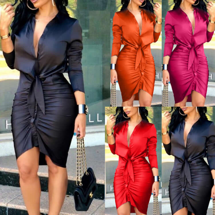 <p>Cut with fluid elegance, this silhouette glides through the evening with quiet confidence and an unmistakable sense of allure. Every movement reveals a refined presence that lingers long after the moment has passed.</p>