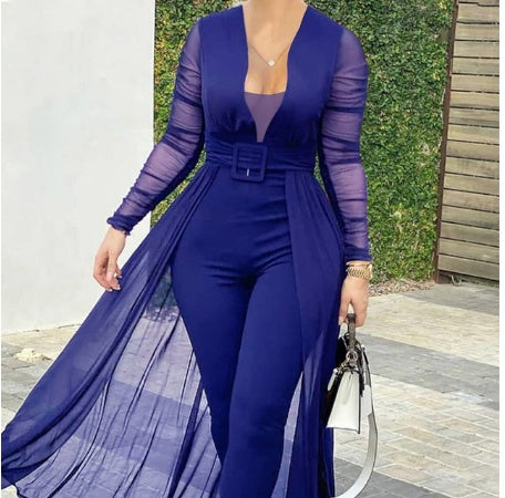 Fashion Deep V Long Sleeve