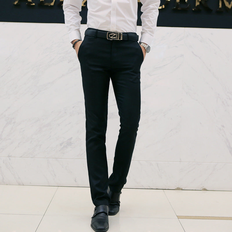 Casual business trousers slim-fit