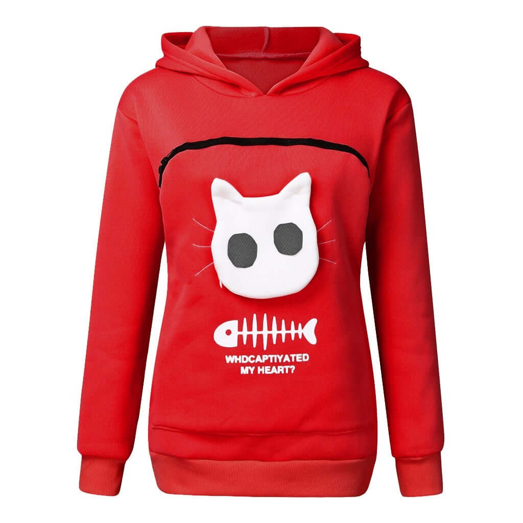 Cat Pocket Hoodie