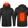 New Heated Jacket Coat USB Electric Jacket Cotton Coat Heater Thermal Clothing Heating Vest Men's Clothes Winter