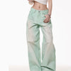Dirty Dyed street Jeans Unisex