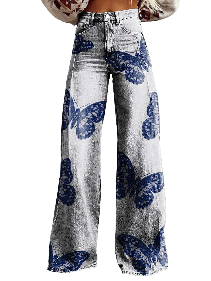 Wide Leg High Waist Pants