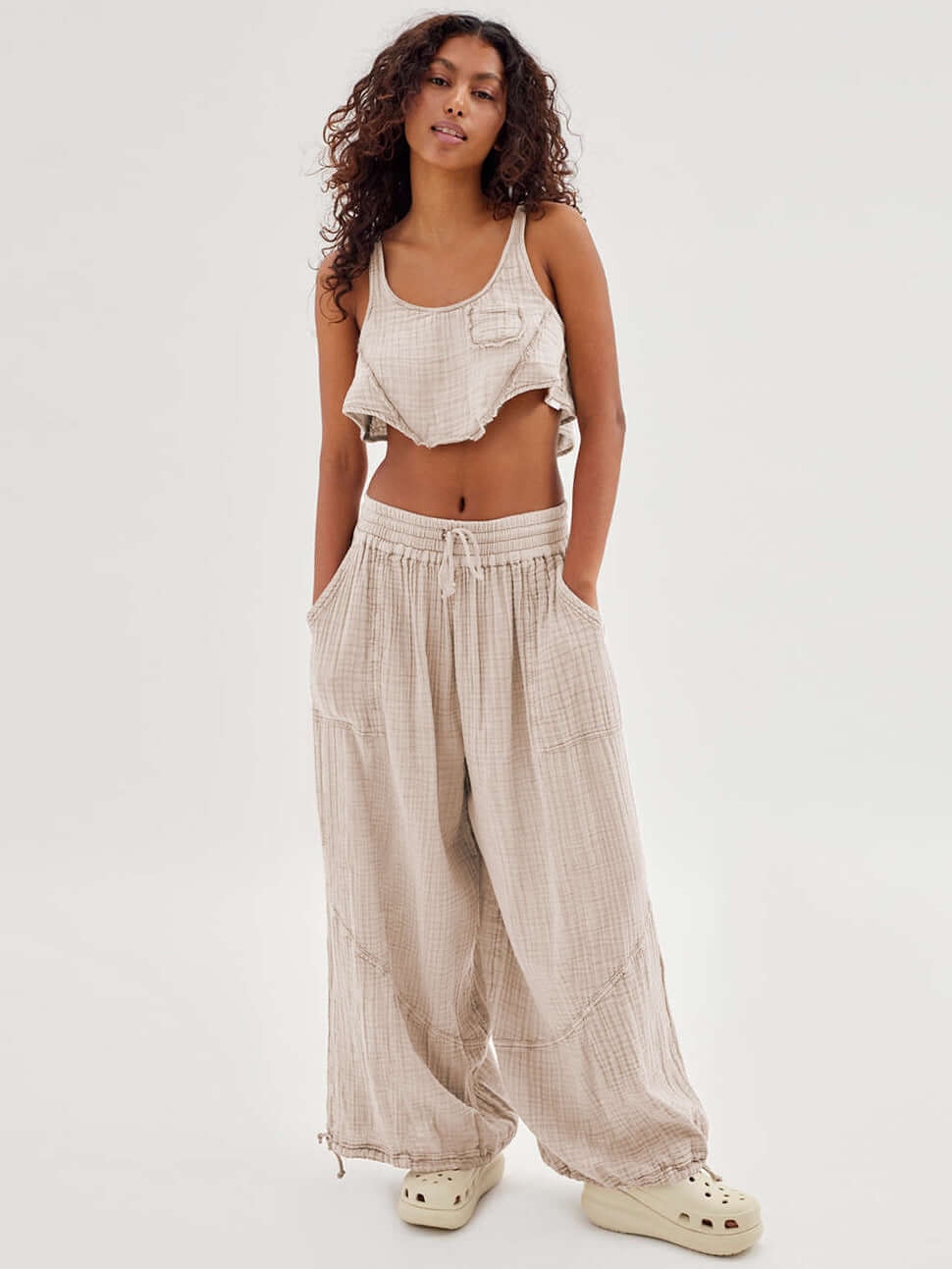 Loose Wide Leg Pants