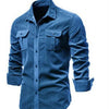 Men’s Blue Long Sleeve Shirt