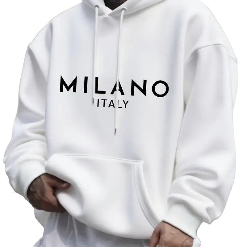 Single Hat Hoodie Made Of Fleece Fabric by maamgic